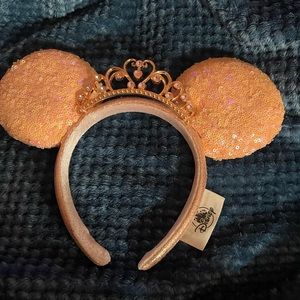 Disneyland Minnie Mouse princess ears.